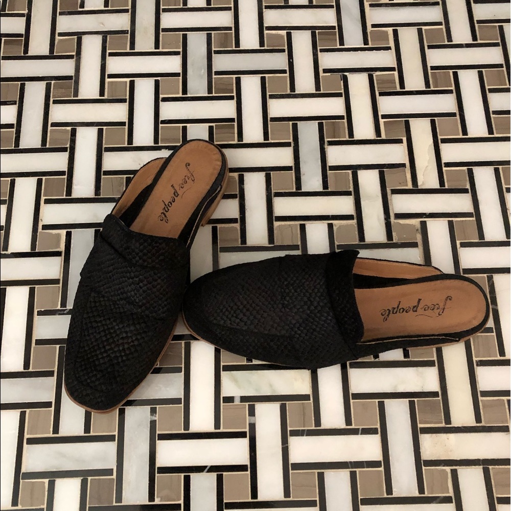 Black mules